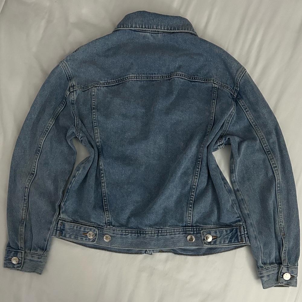 Blue jean denim jacket - Picture 2 of 4